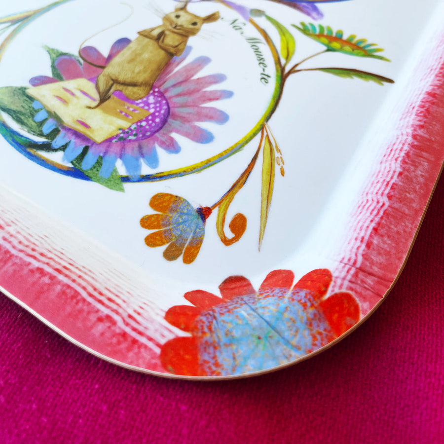 NEW - Cheese Positivity Rectangular Serving Tray