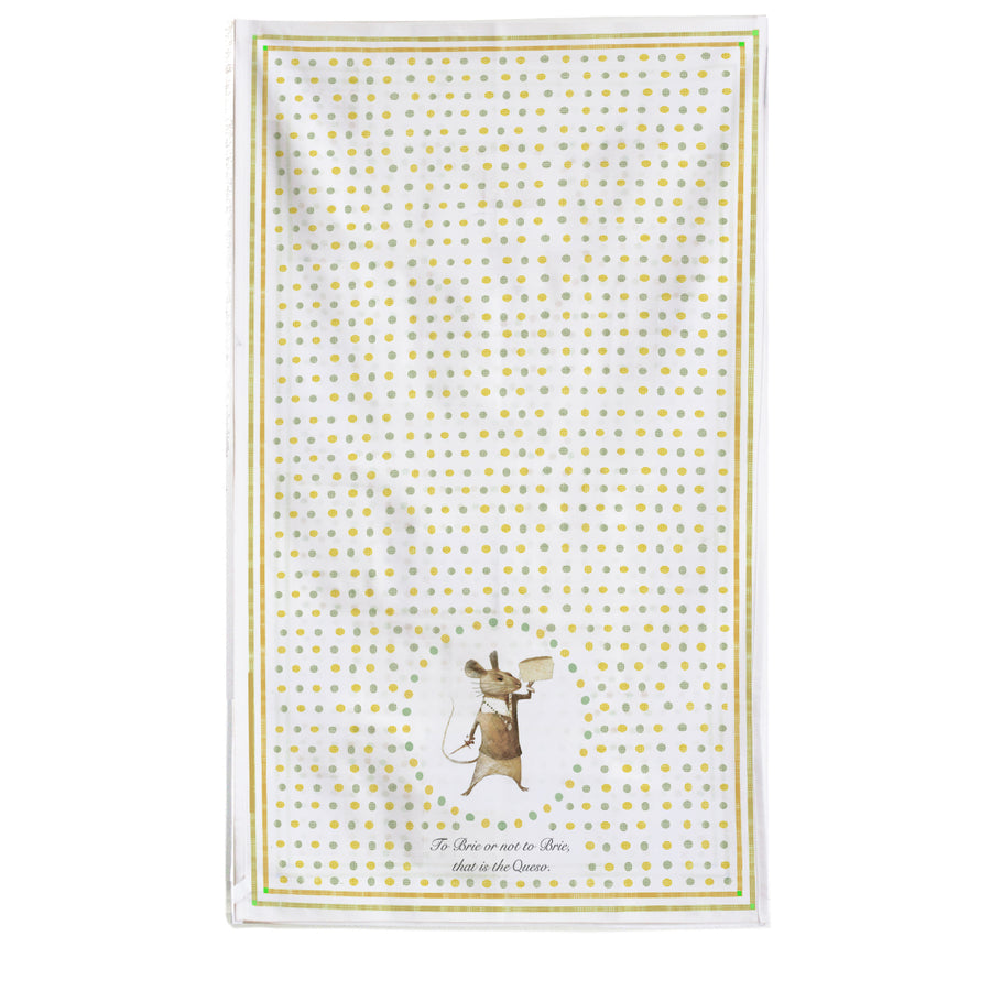 To Brie or not To Brie Tea Towel