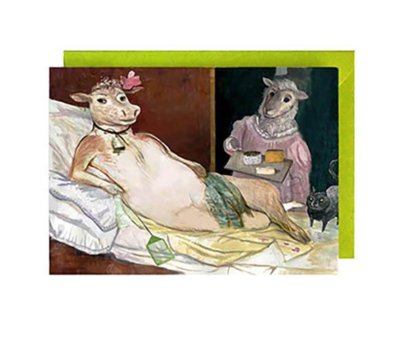 Museum Collection Boxed Notes - Cats & Cows Edition - Set of 8 Cards