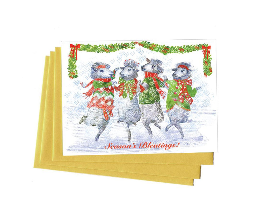 Seasons Bleatings Boxed Notes - Set of 8 Cards