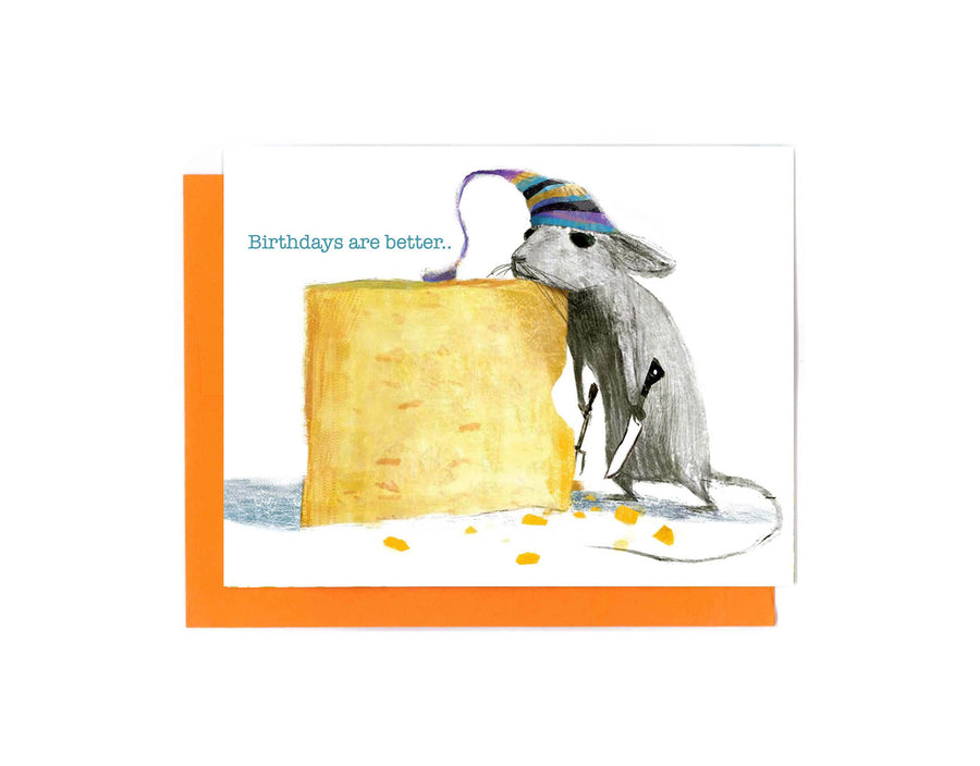 Cheese Be Mine - Set of 8 Cards